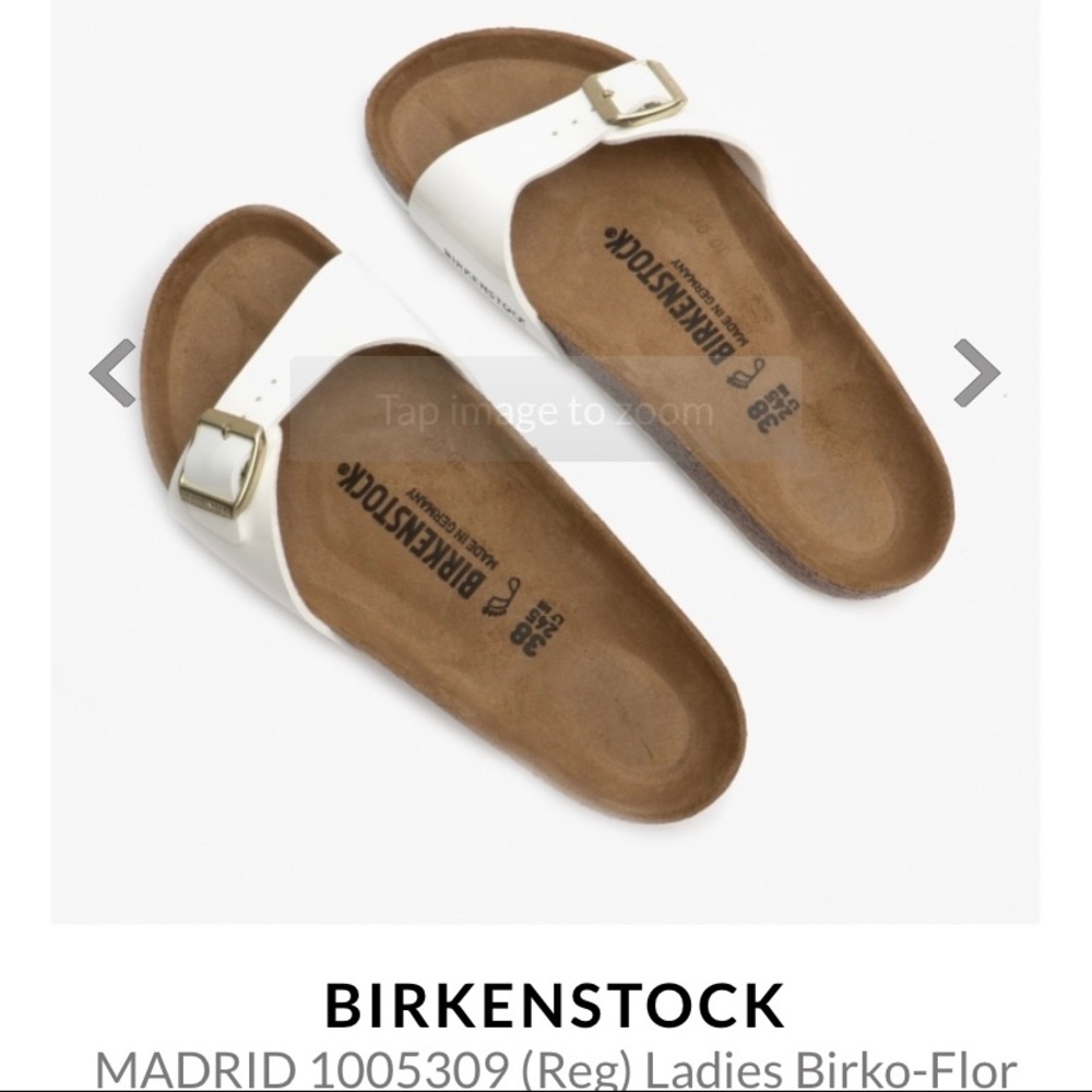NWT Birkenstock Madrid sandals with box